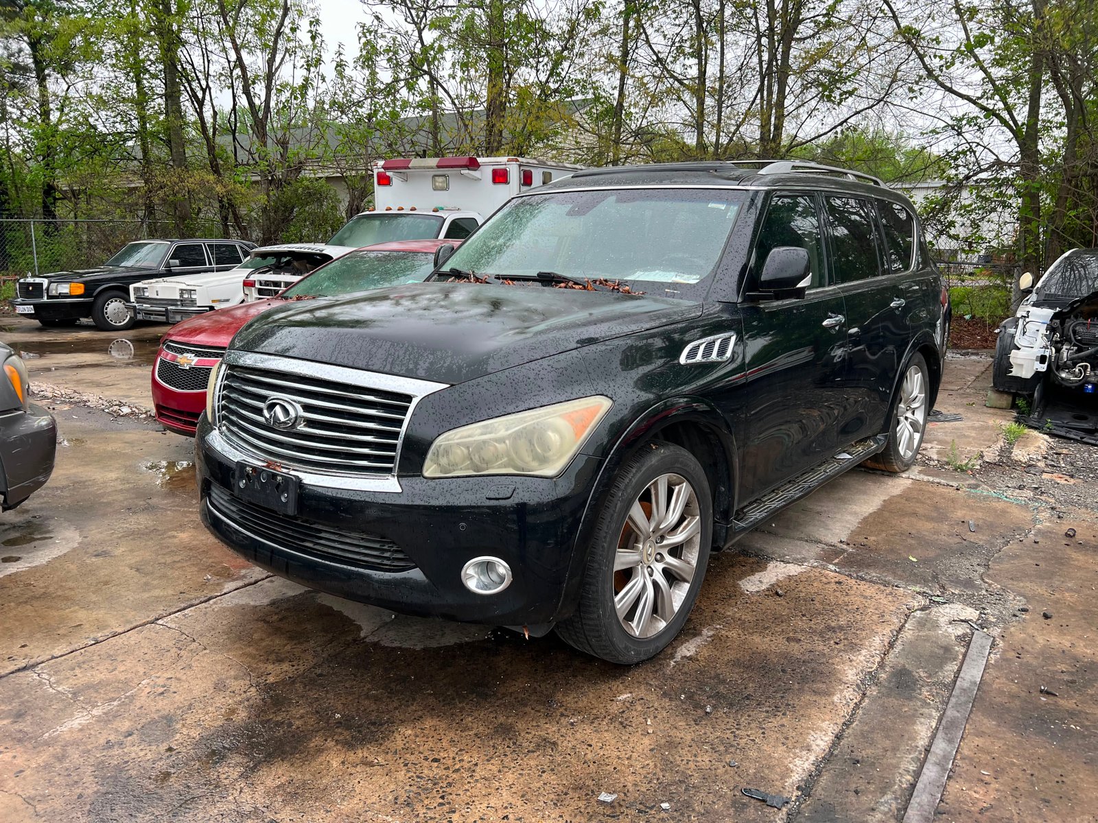 Infiniti QX80 bought for cash
